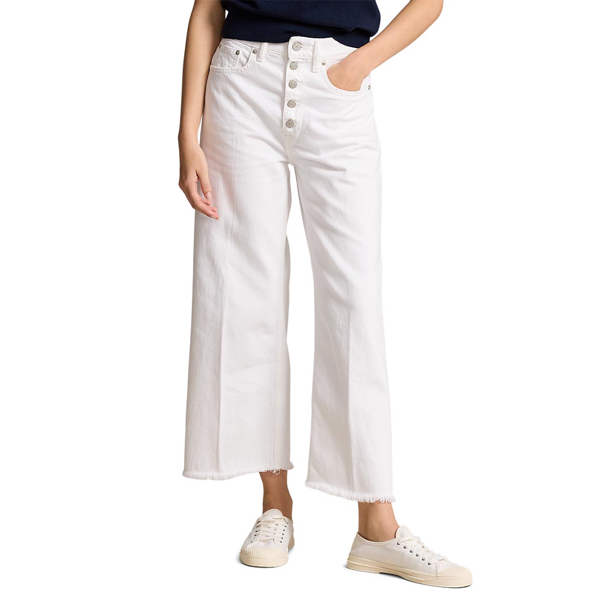 Polo Ralph Lauren High-Rise Wide-Leg Crop Jean